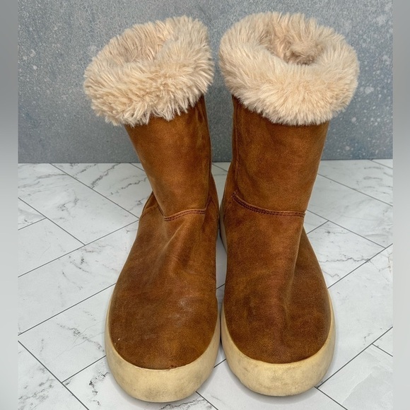 Zara Fur Boots - Size 39 - Picture 2 of 5